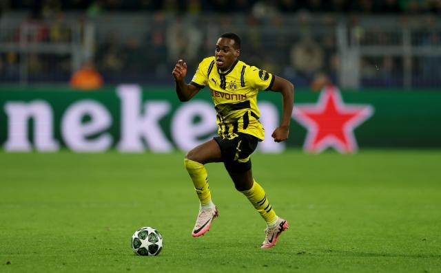 Jamie Gittens lost his starting berth in Dortmund